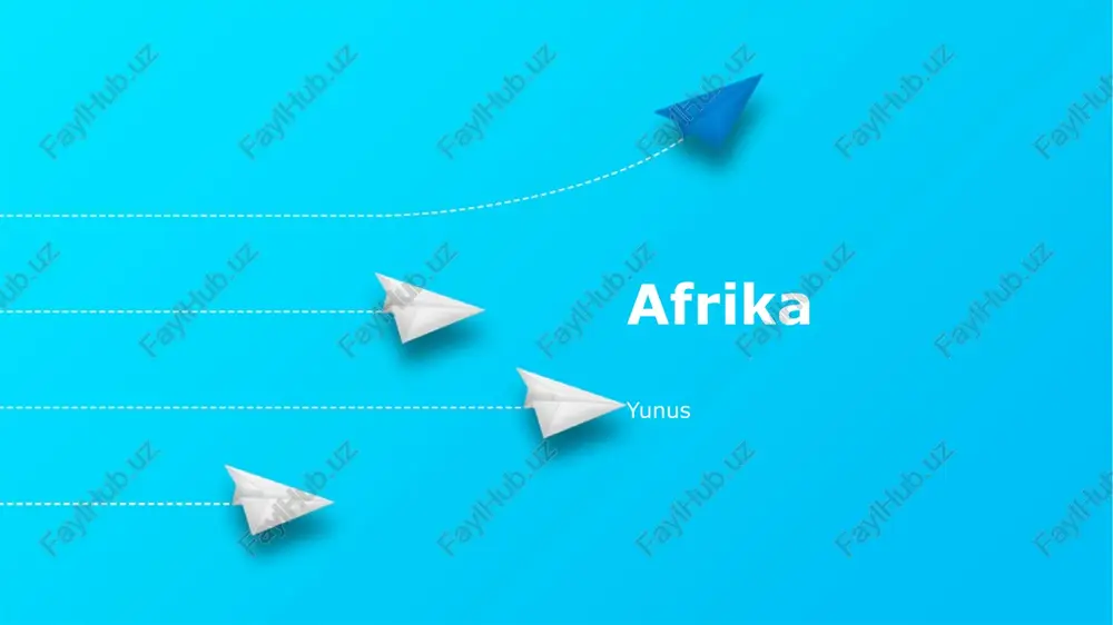 afrika — PPTX