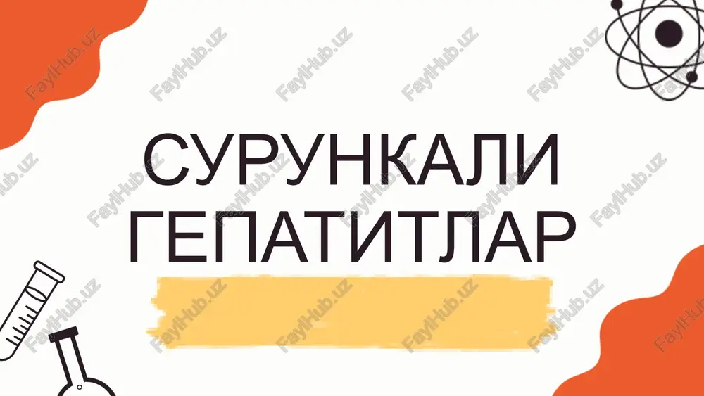 surunkali gepatit — PDF