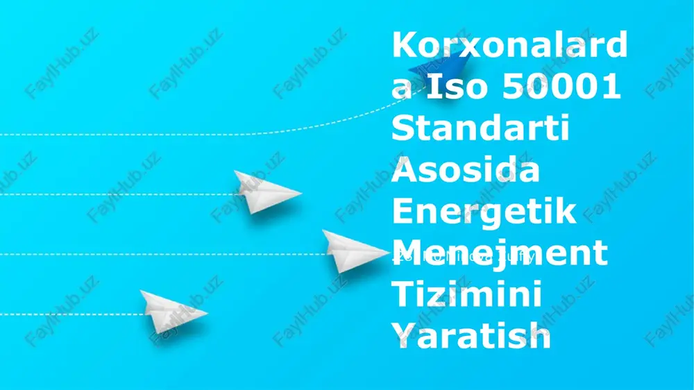 iso 50001 standarti — PPTX