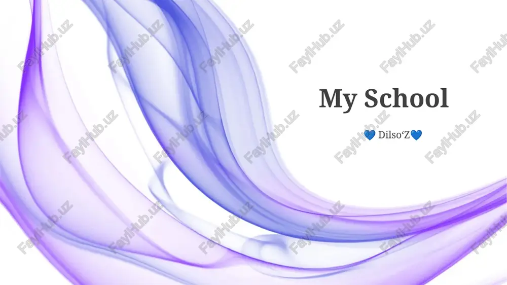 my school — PPTX