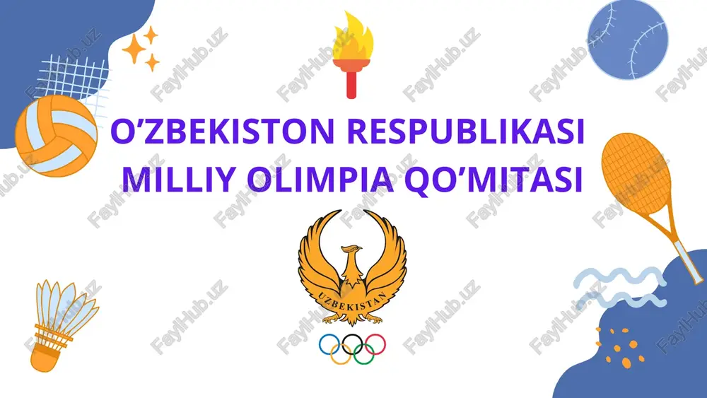 o'zbekiston milliy olimpiya qo'mitasi — PDF