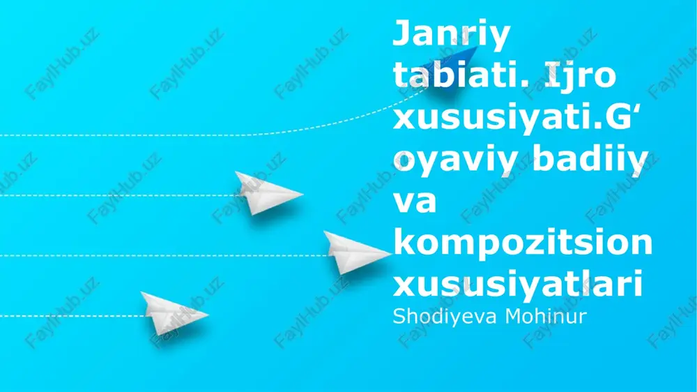 janr tabiati — PPTX