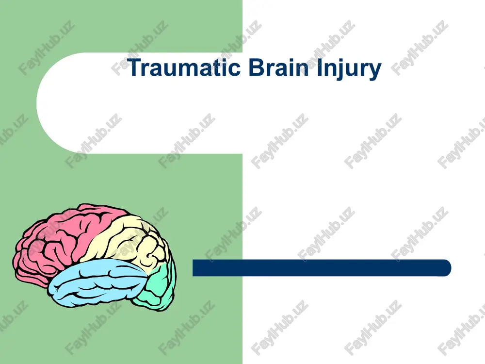 traumatic brain injury — PPTX