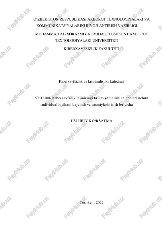 uslubiy ko'rsatma — PDF