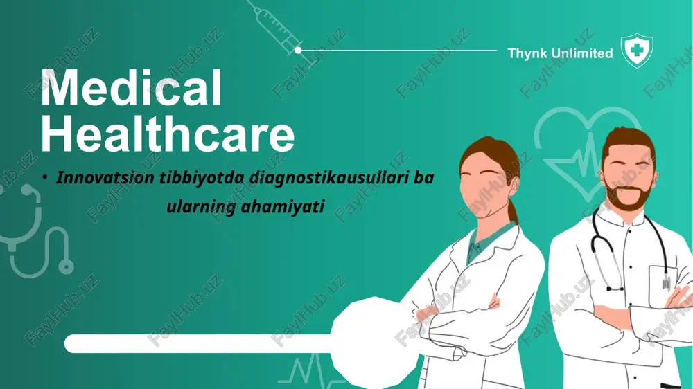 innovatsion tibbiyot — PPTX