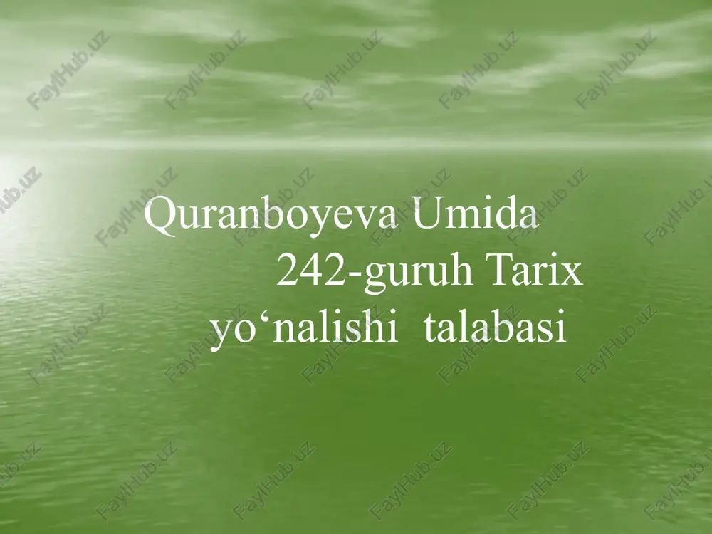 qo‘qon xonligida ijtimoiy iqtisodiy hayot — PPTX