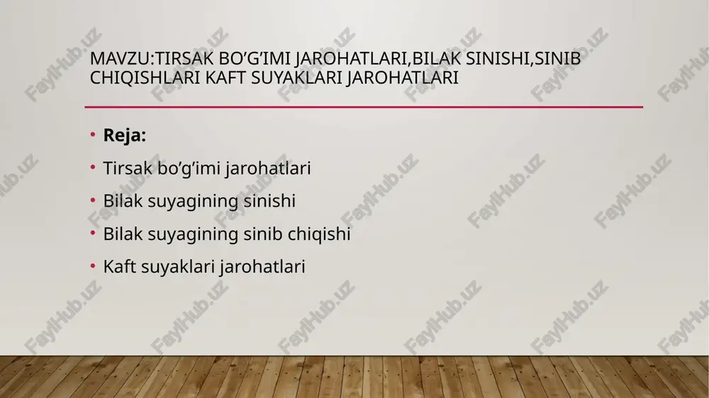 tirsakbo’g’imijarohatlari — PPTX
