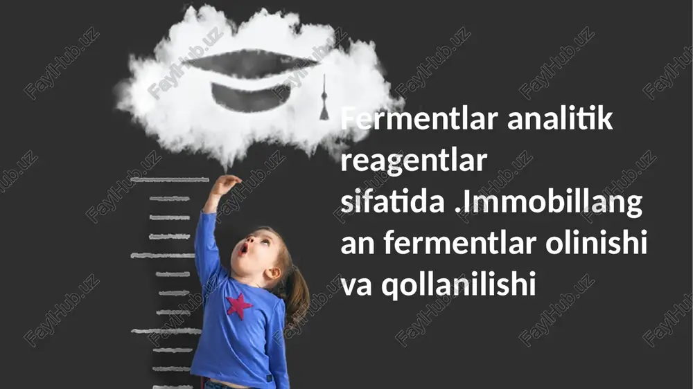 immobilizatsiyalangan fermentlar — PPTX