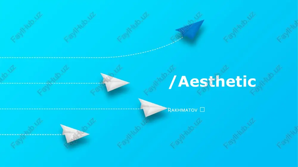 estetika — PPTX