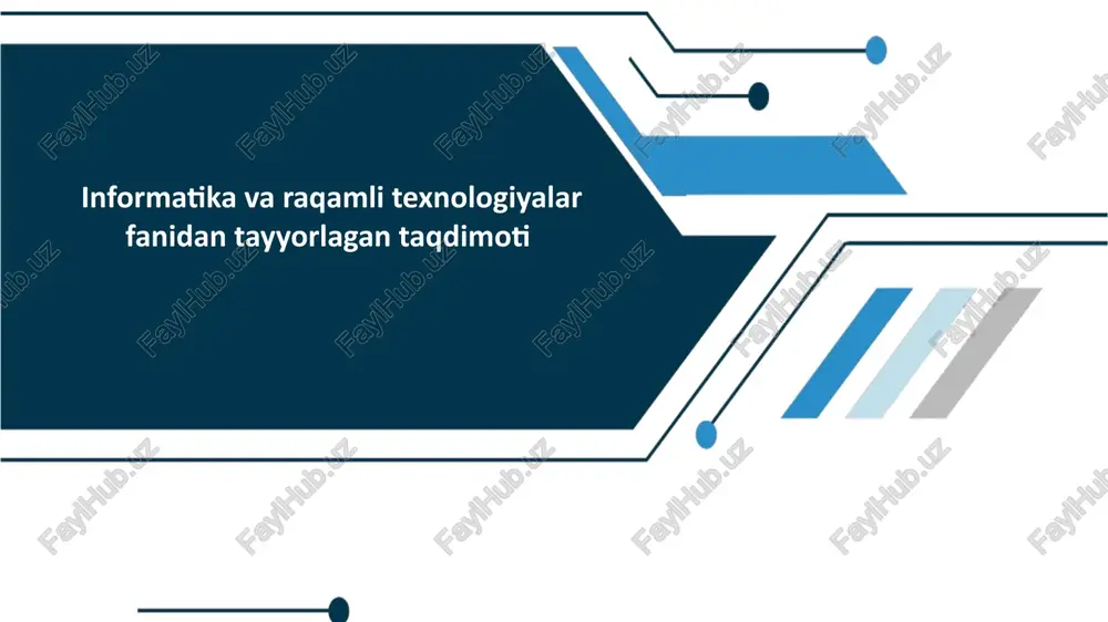 o’zbekiston resuplikasi yagona davlat xizmatlari portallari bilan ishlash — PPTX