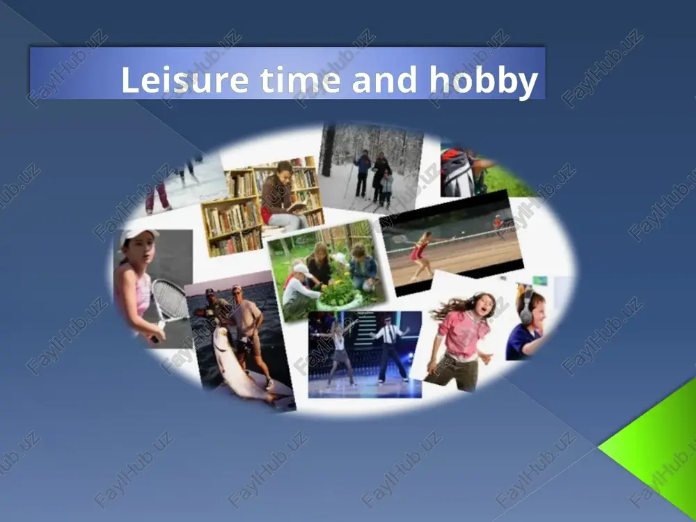 leisure time and hobby — PPTX