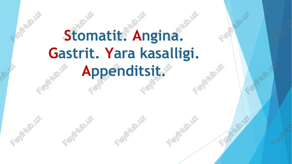 stomatit — PPTX