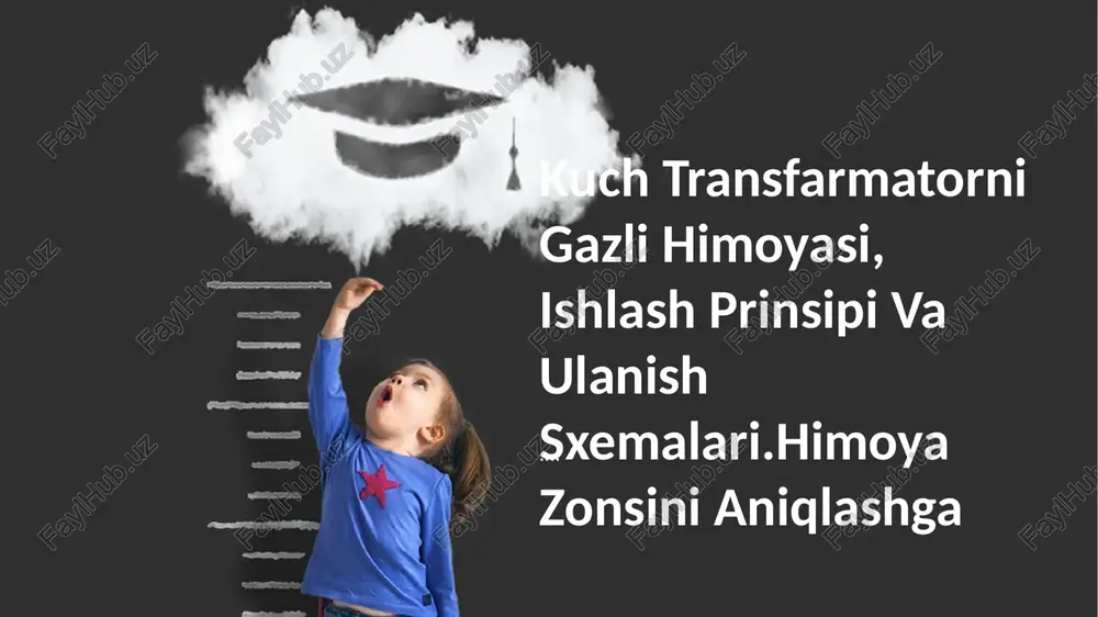 kuch transfarmatorni gazli himoyasi — PPTX