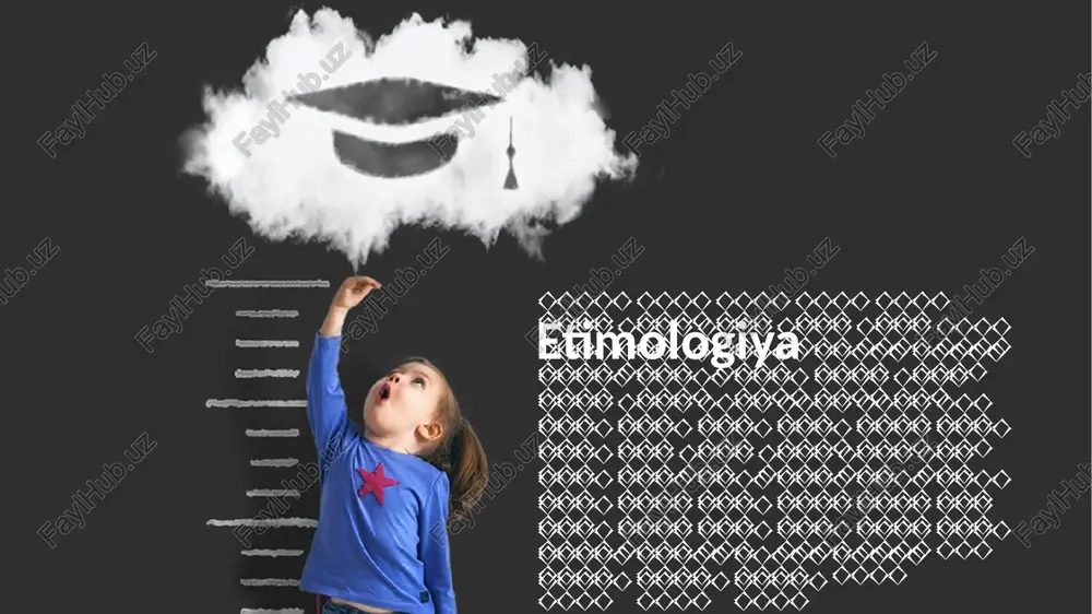 etimologiya — PPTX