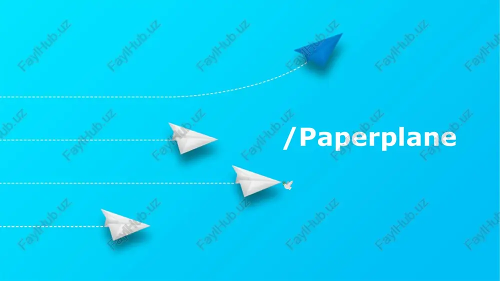 paperplane — PPTX