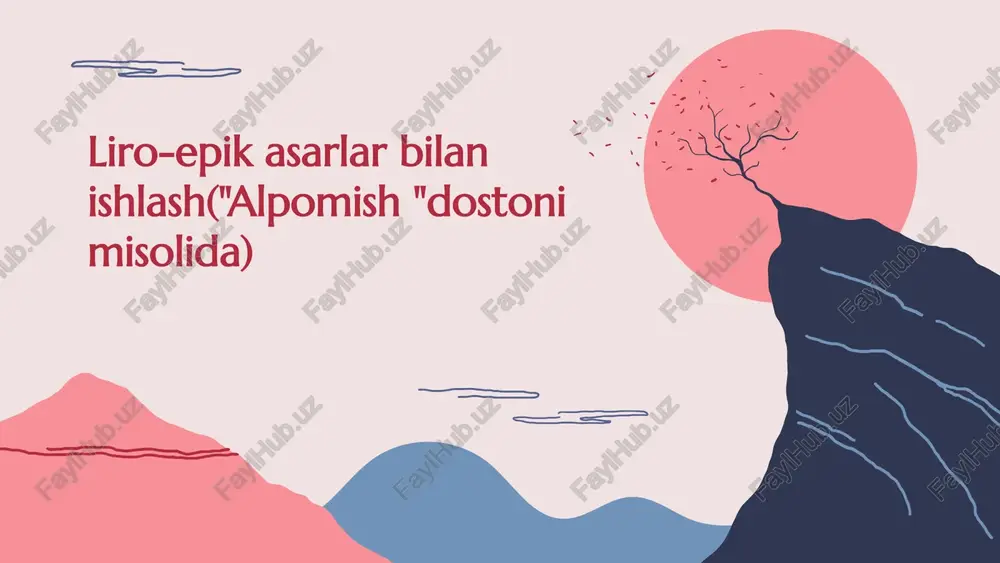 alpomish dostoni — PPTX