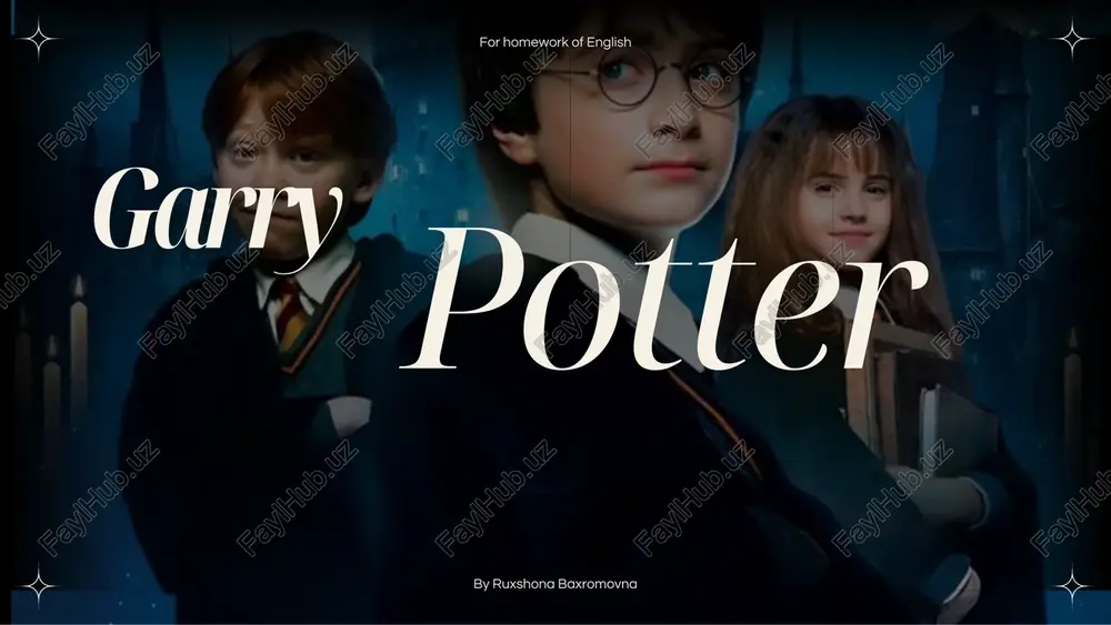 harry potter film series — PDF