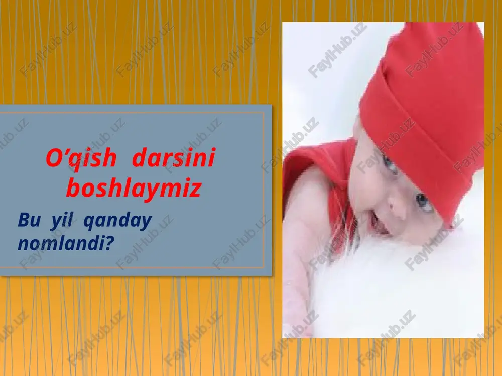 o’qishdarsiniboshlaymiz — PPTX