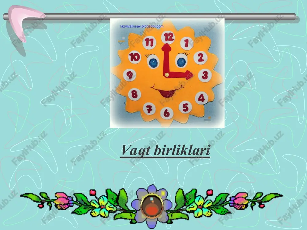 vaqt birliklari — PPT