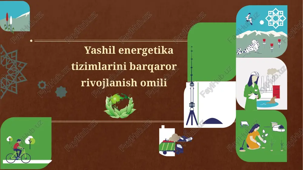 yashilenergetikatizimlarini — PPTX
