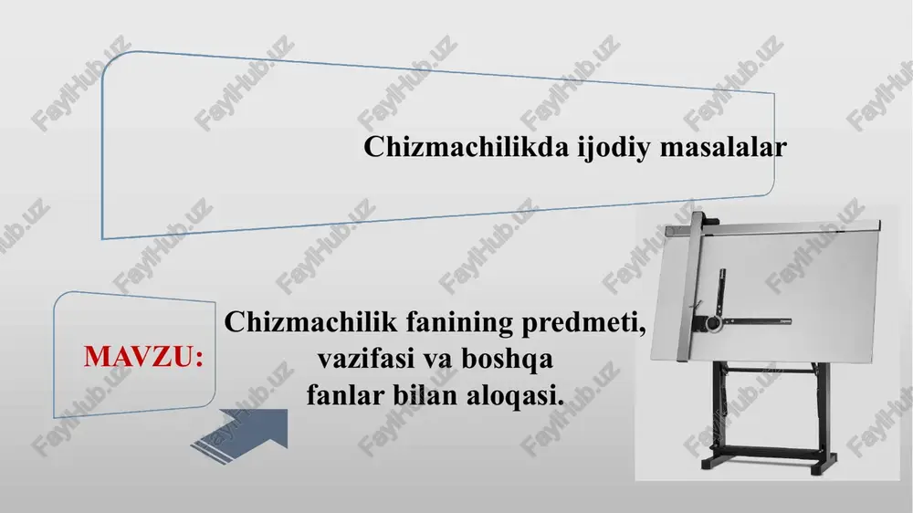 chizmachilikdaijodiymasalalar — PPTX