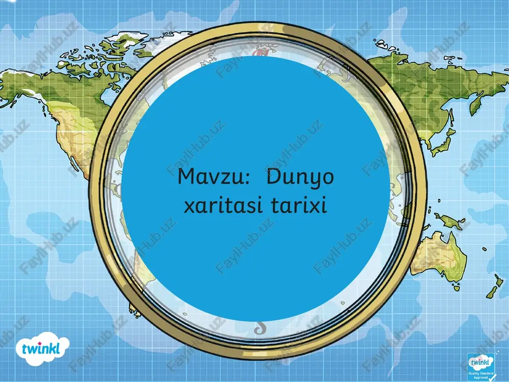 dunyoxaritasitarixi — PPTX