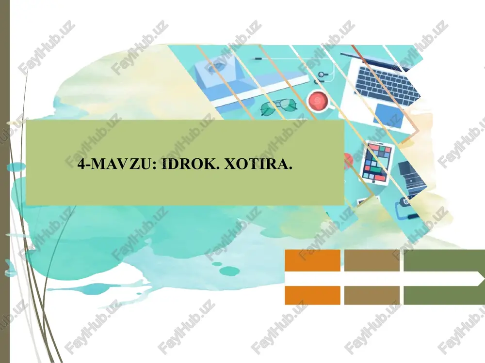 idrok. xotira. — PPT