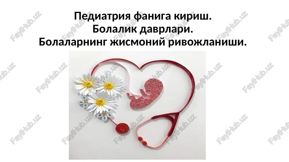 pediatriya — PPTX