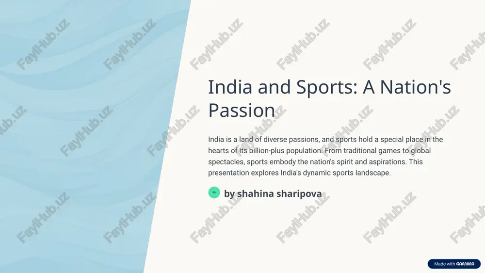 cricket's enduring reign: history, culture, and impact — PPTX