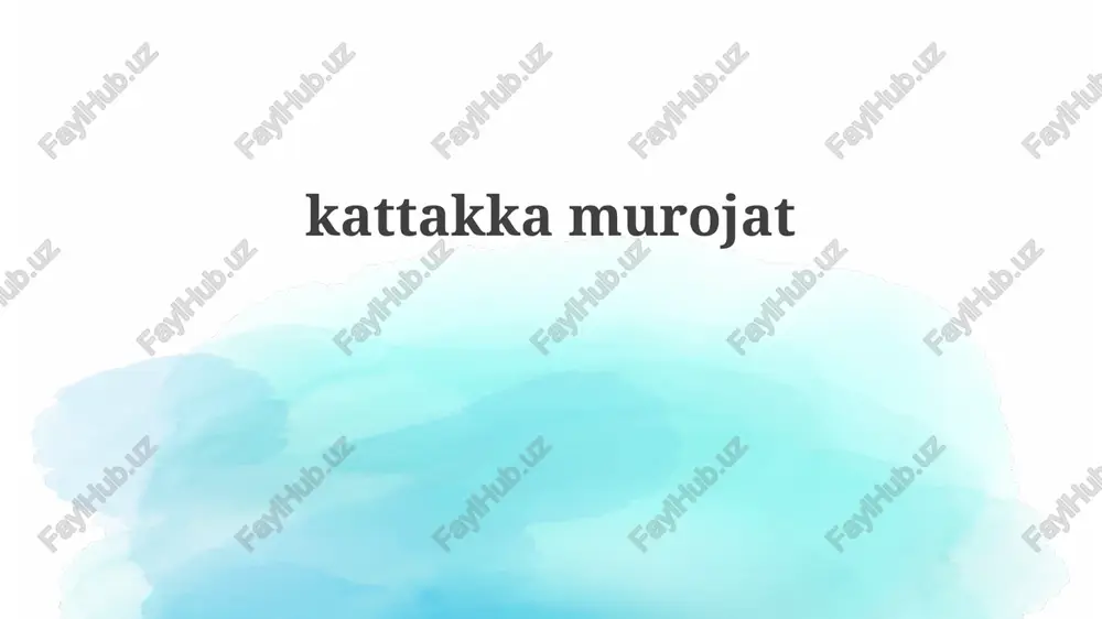 taklifning maqsadi — PPTX