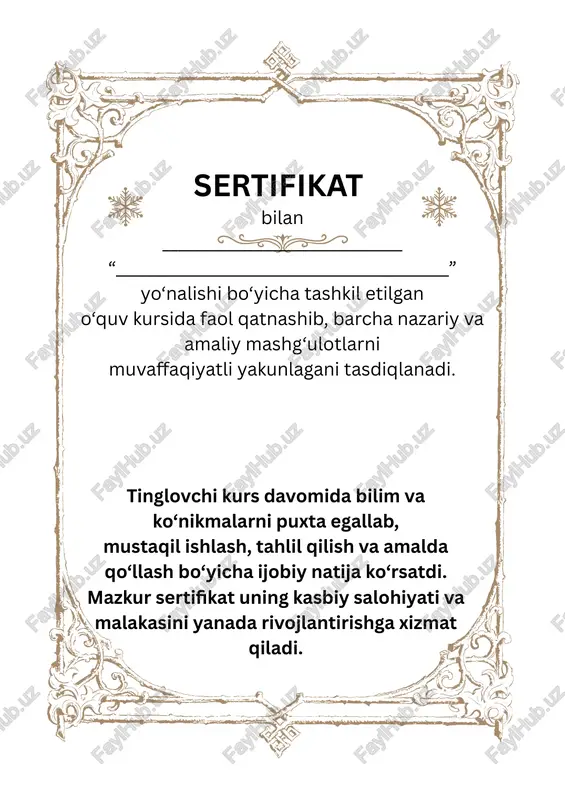 sertifikat — PPTX