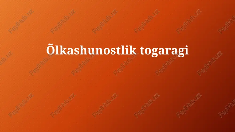 yelka bo'g'imi klubi — PPTX