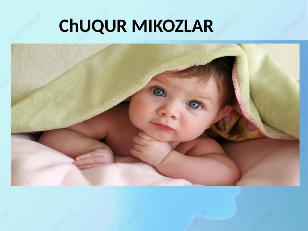 chuqur mikozlar — PPTX