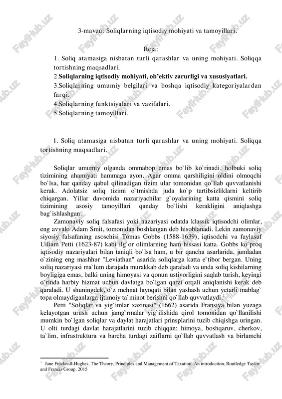 soliq tizimi — PDF