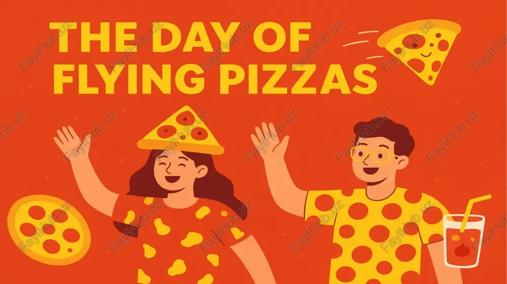 the dayofflyingpizzas — PPTX