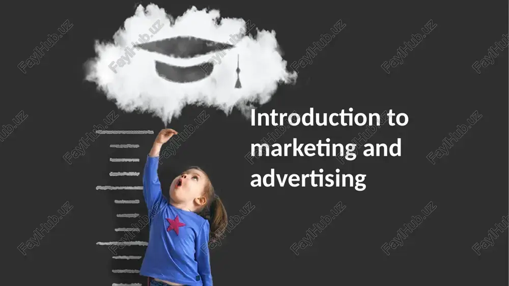 introduction to marketing and advertising — PPTX