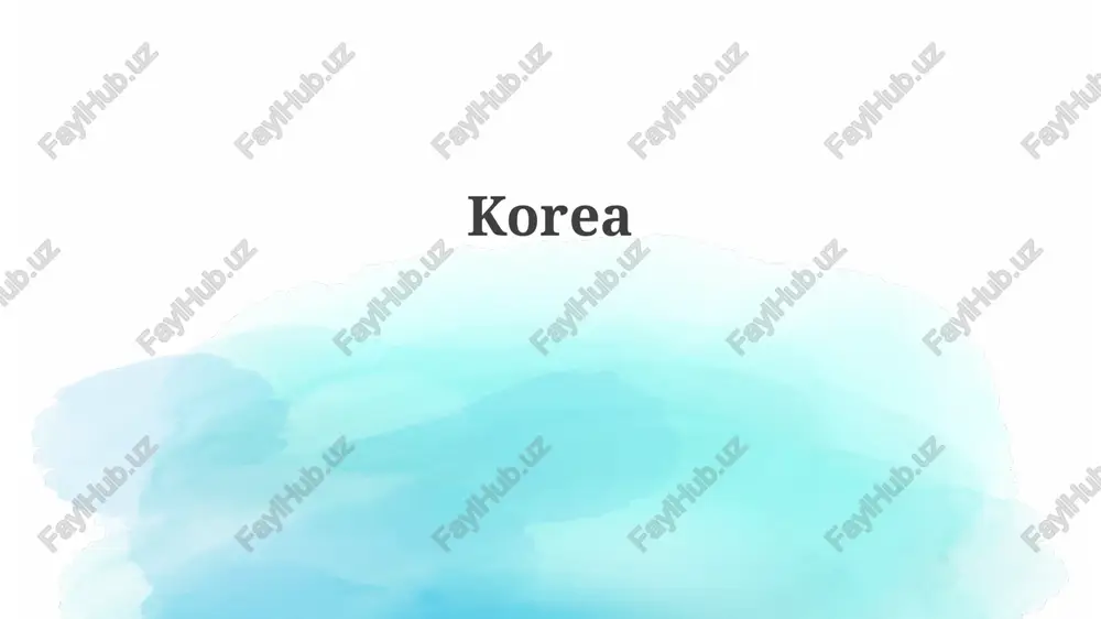 korea — PPTX
