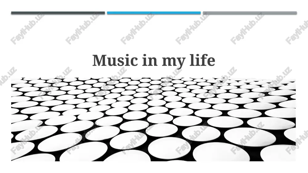 my soundtrack: key moments & melodies — PPTX