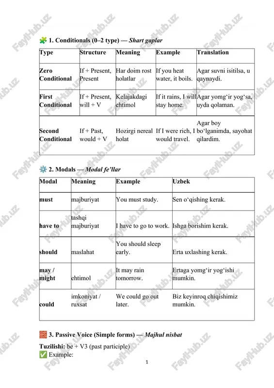 relative clauses (who, which, that) — DOCX