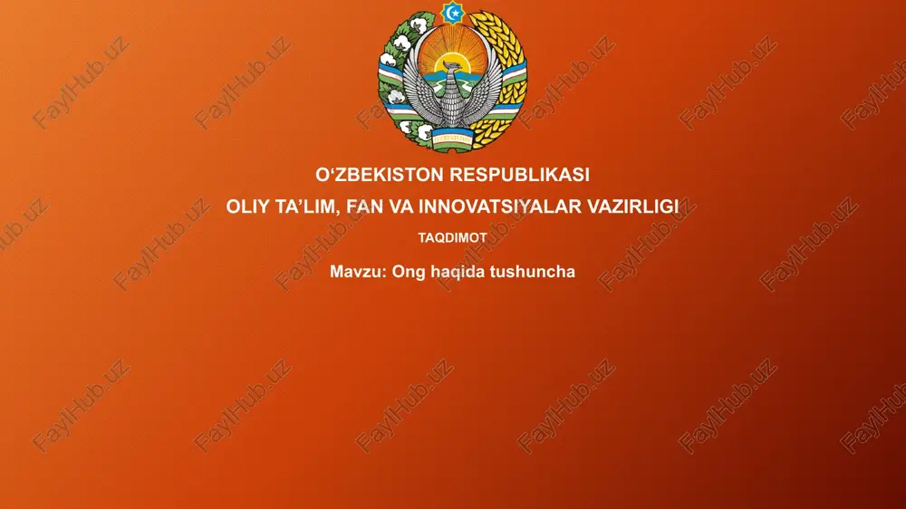 onghaqidatushuncha — PPTX