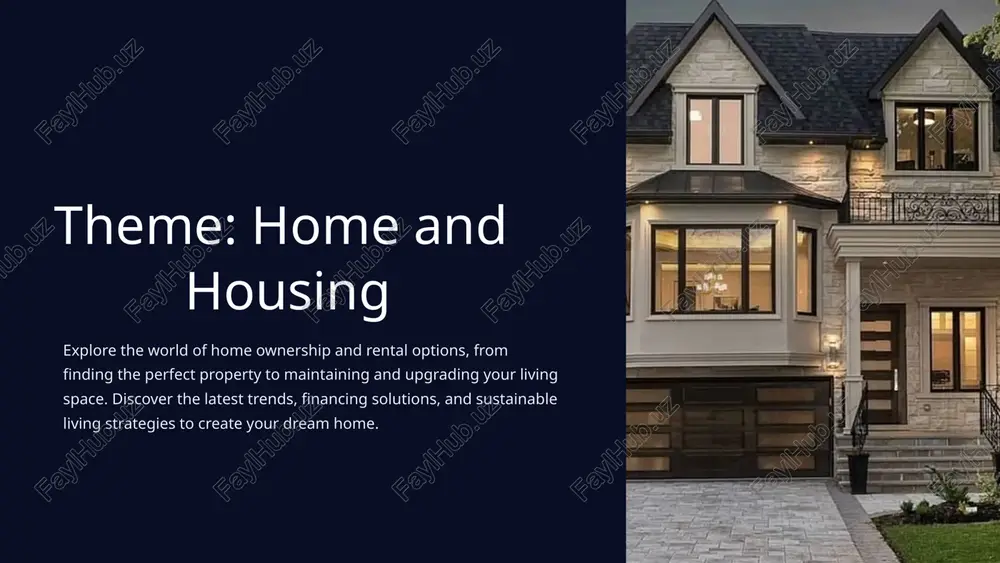 home buying process — PPTX