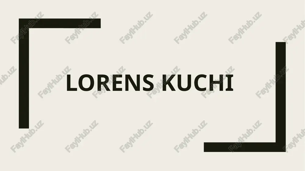 lorens kuchi — PPTX