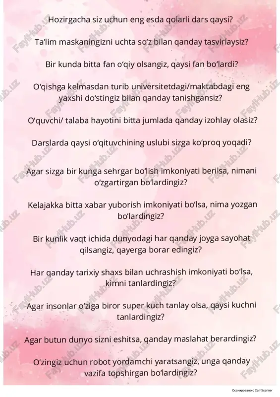 eng esda qolarli darslar — PDF