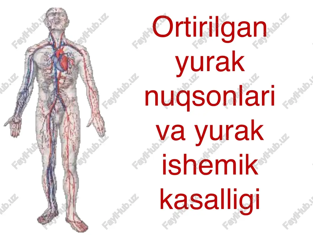 ortirilgan yurak nuqsonlari va yurak ishemik kasalligi — PDF