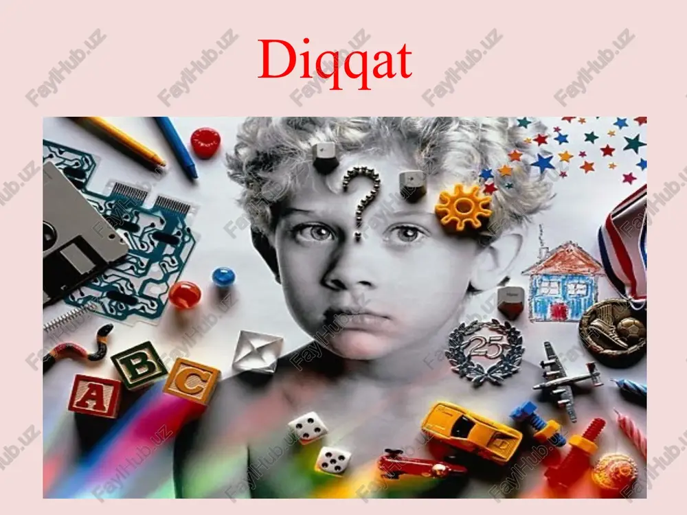 diqqat psixologiyasi — PPTX