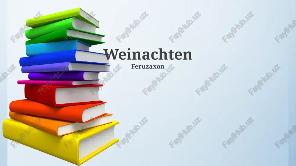 weinachten — PPTX