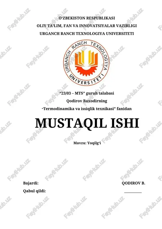 yoqilg‘i — DOCX