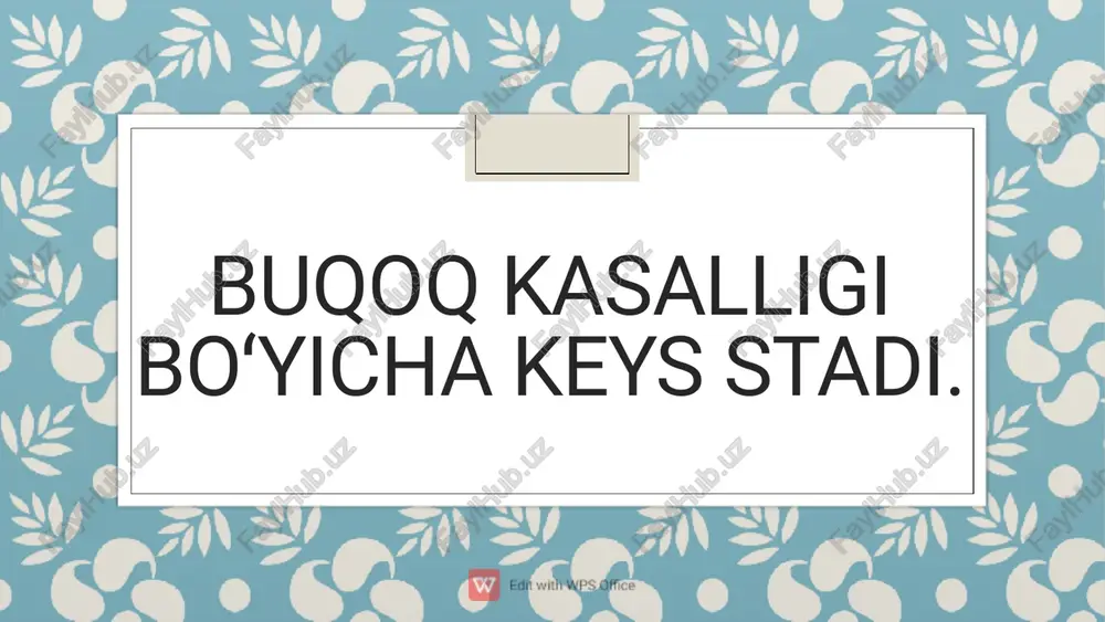 buqoq kasalligi — PDF