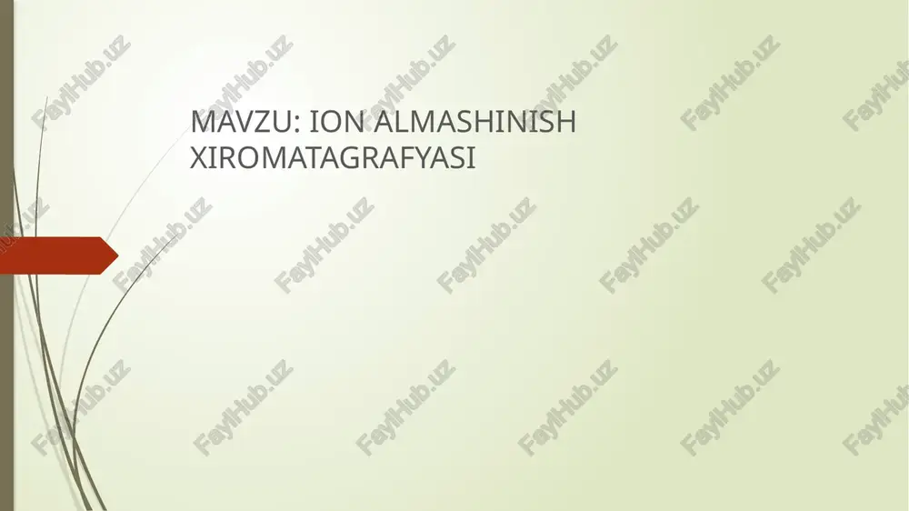 ion almashinish xiromatagrafyasi — PPTX