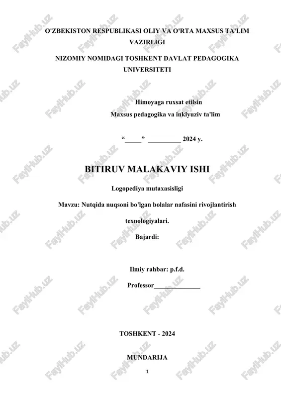 bitiruv malakaviy ishi — DOC